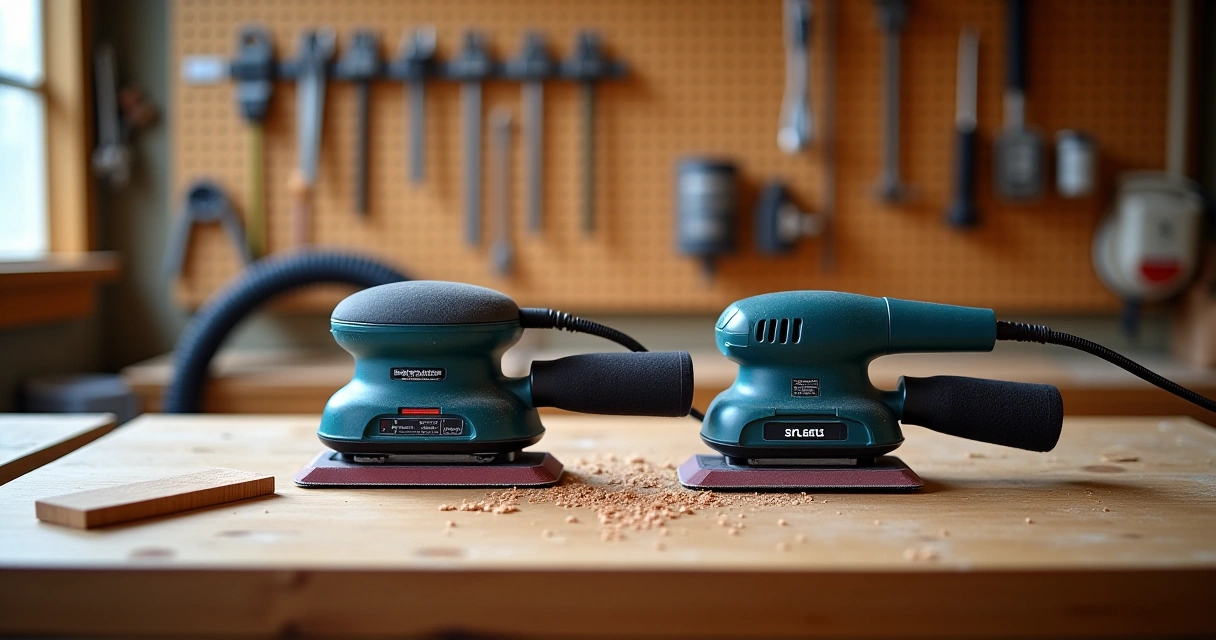 Belt Sander vs Random Orbital Sander