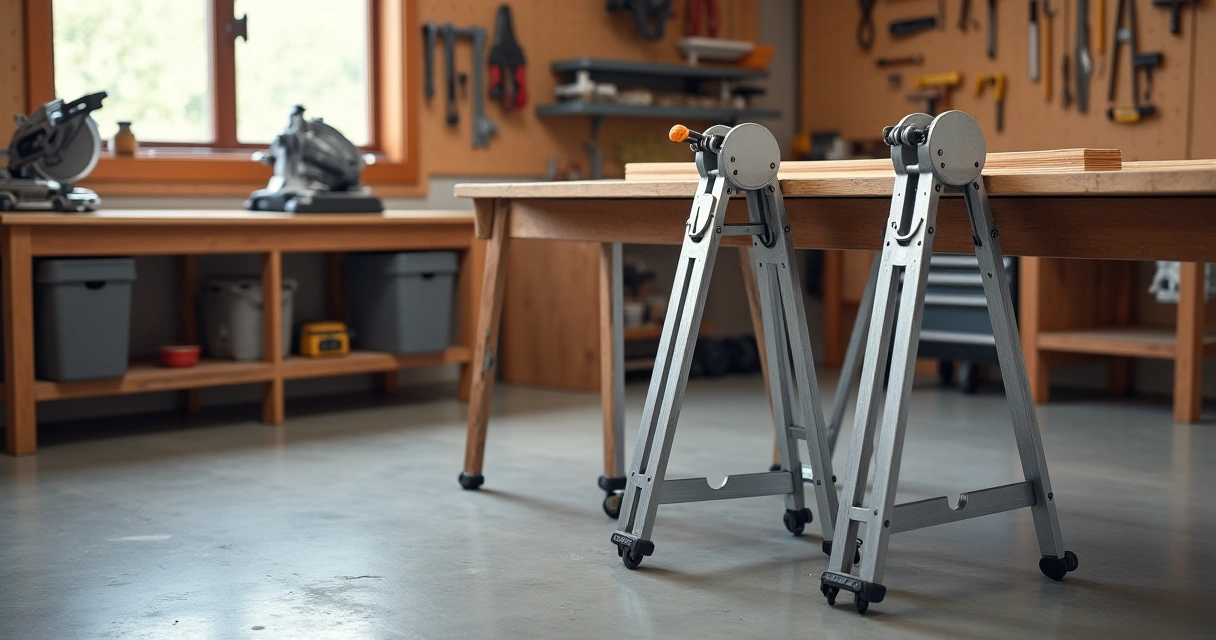 Best Folding Sawhorses For Diy Projects