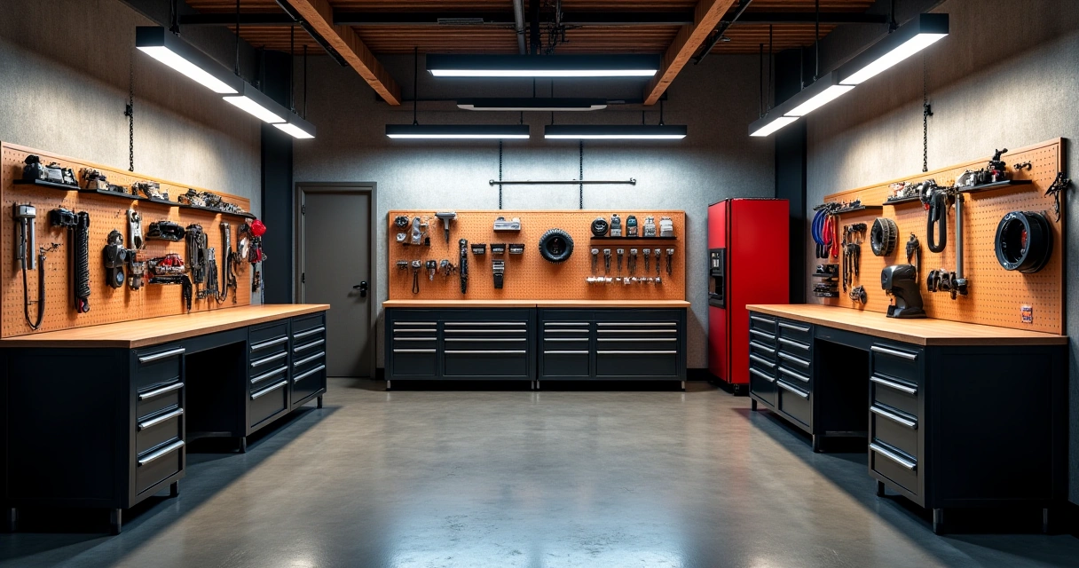 Best Garage Work Lights for Father's Day DIY Projects and Garage Organization in Home Garages