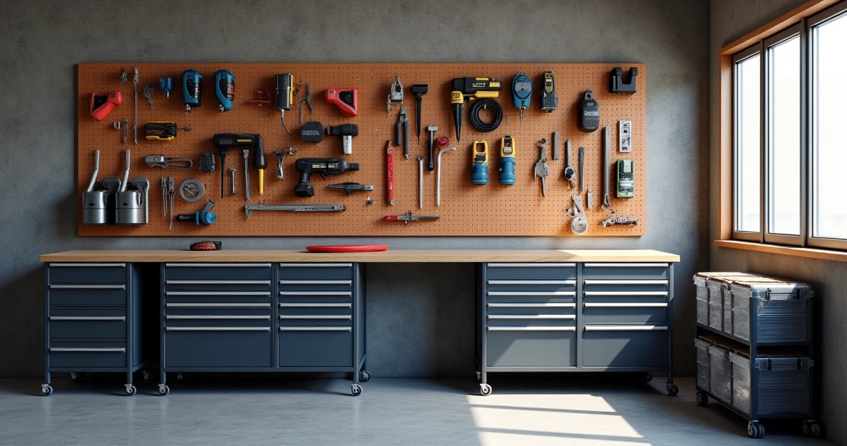 How To Organize A Small Garage Workshop