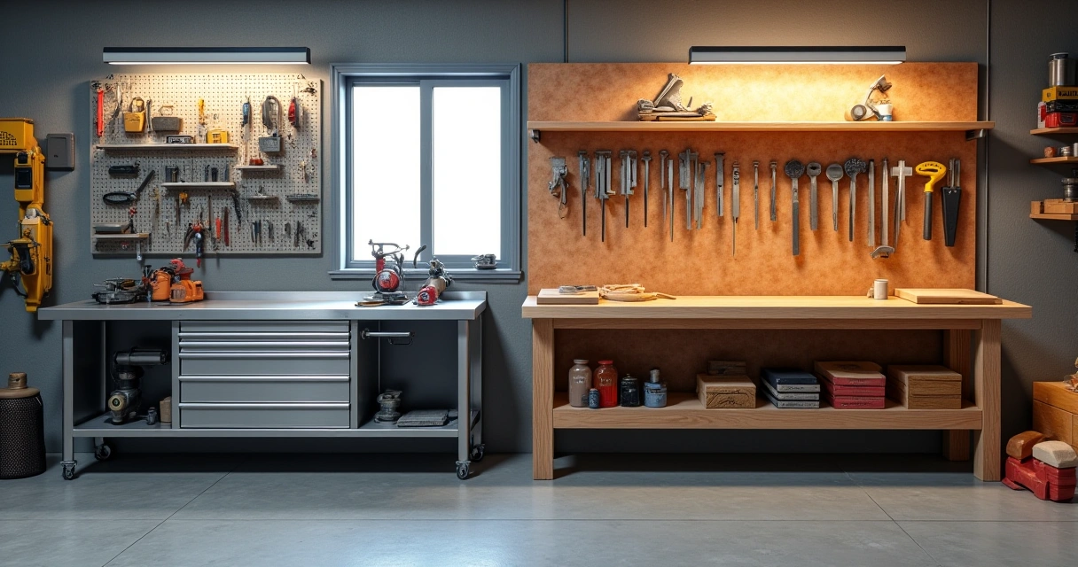 Steel vs Wood Workbench: Which Is Better?